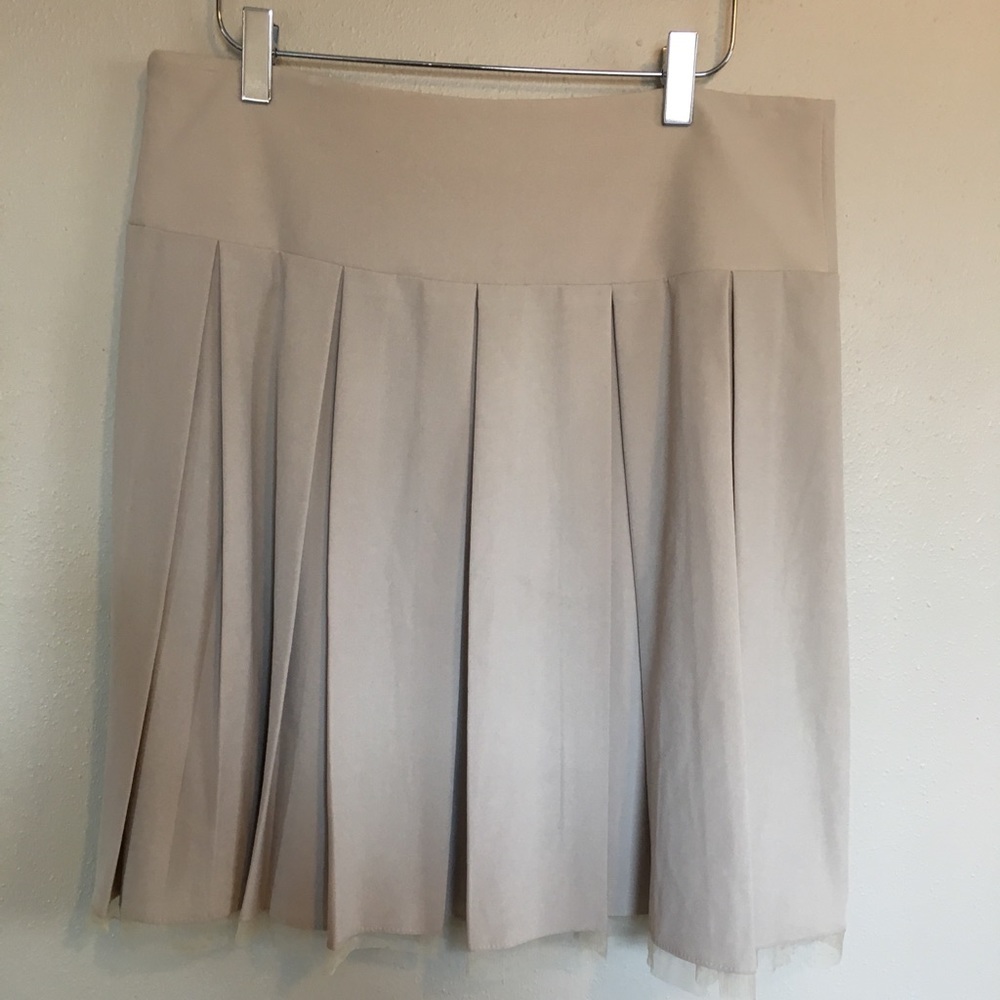 Beige skirt